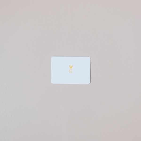 Pineapple Mini Note Card