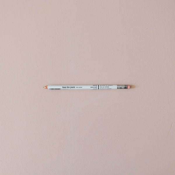 Tous Les Jours Mechanical Pencil White