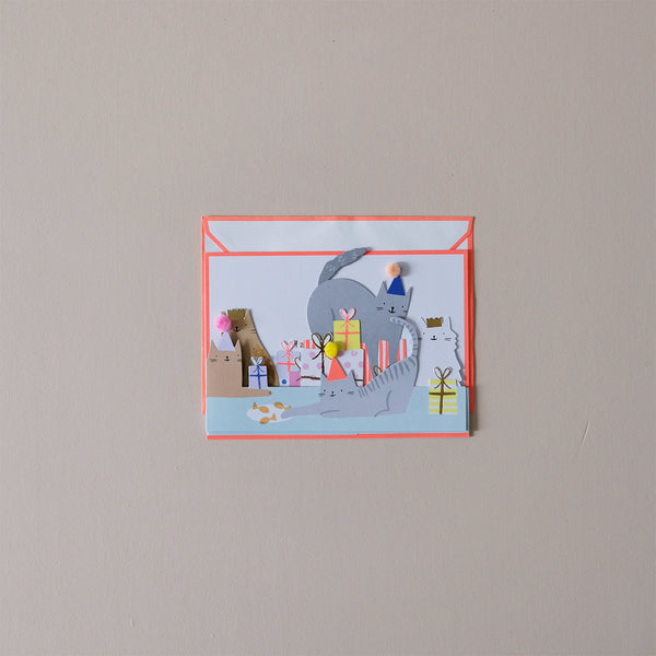 Cat Party Note Card