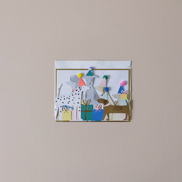 Dog Party Note Card
