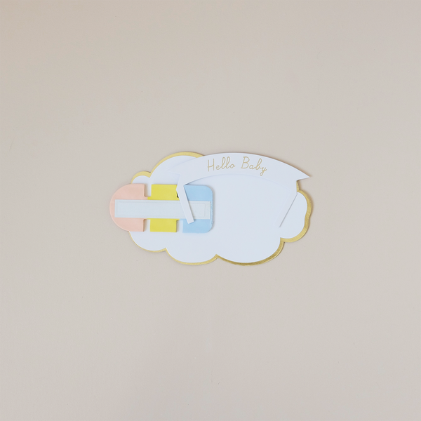 Honeycomb Rainbow Baby Note Card