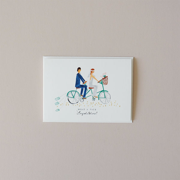 Tin Cans on the Tandem Note Card