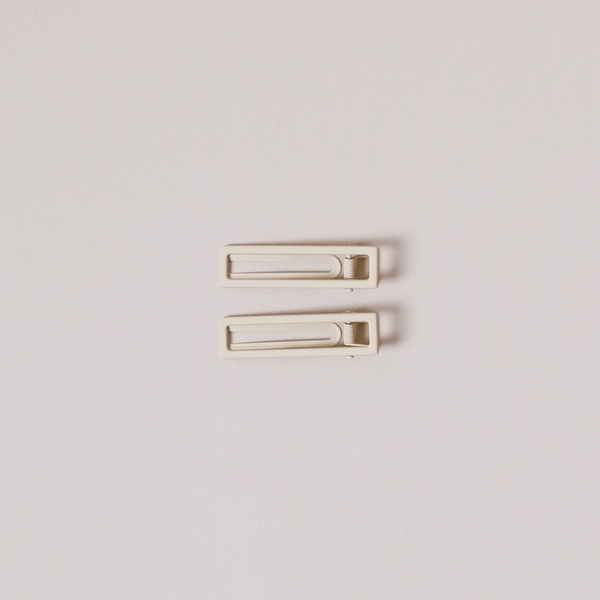 Lu Lu Hair Clip Set, Bone