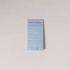 Grey Weekly Planner Notepad