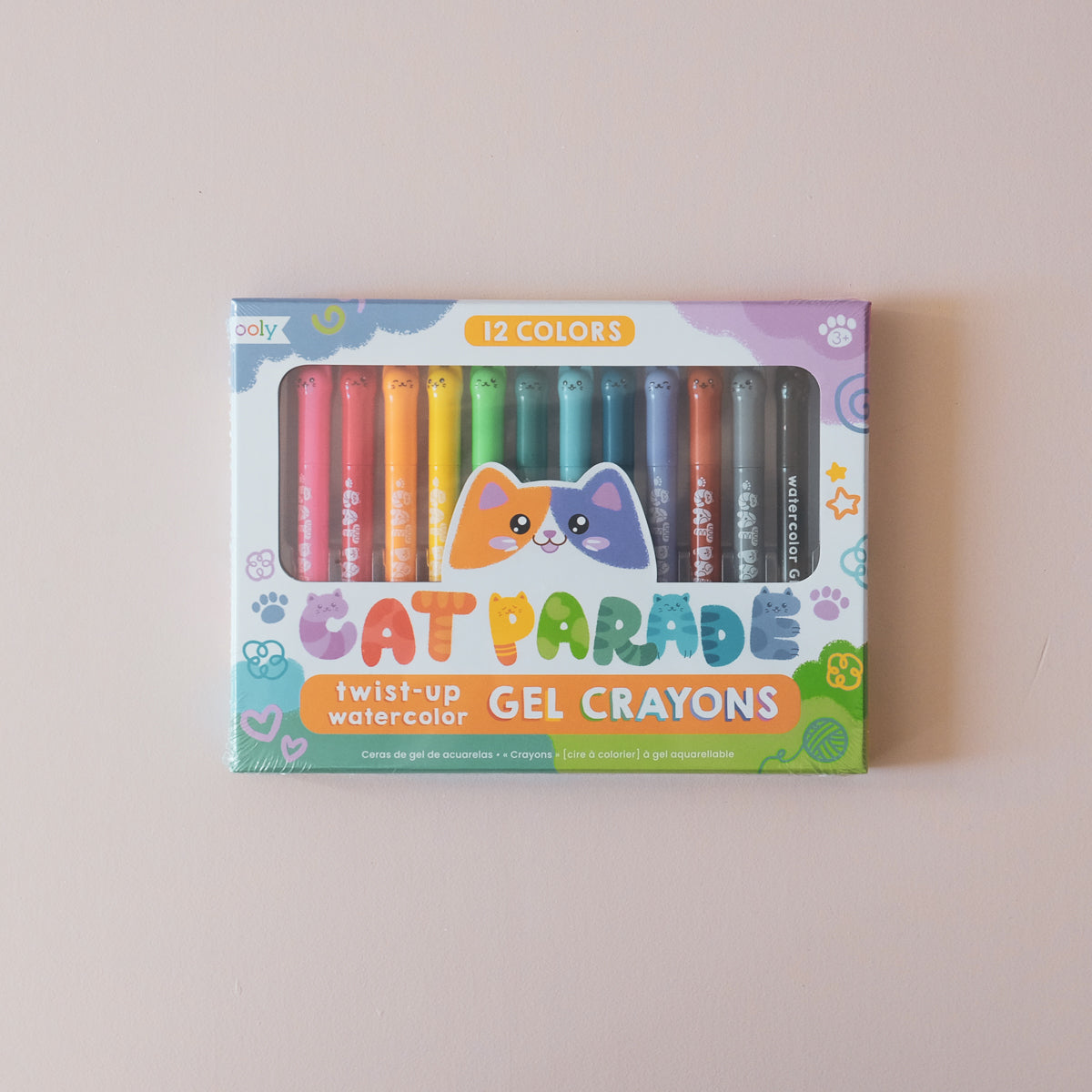 Ooly Cat Parade Gel Crayons
