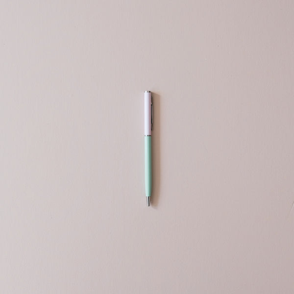 The Pen Soft Pink & Green