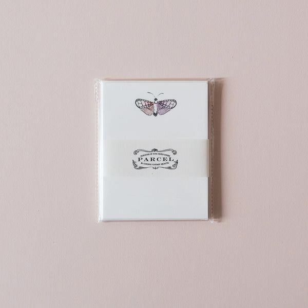 Watercolor Butterfly Note Card Set