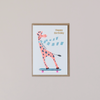 Happy Birthday Giraffe Note Card