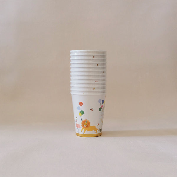 Paper Cups Party Animals