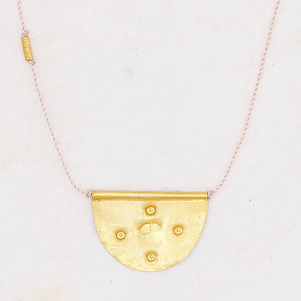 Large Halfmoon Talisman Necklace