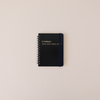Spiral Notebook Pocket Memo Black