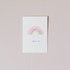 Rainbow Birthday Note Card