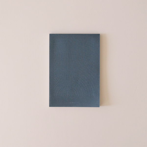 Dark Blue Blank Notebook