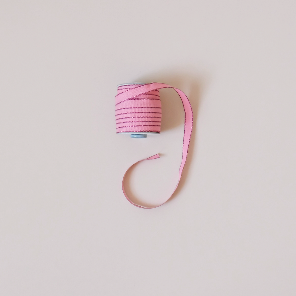 Drittofilo Cotton Ribbon, Blossom/Berry