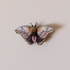 Emperor Mopane Moth Embroidered Pin