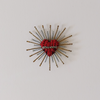 Sacred Heart Embroidered Pin