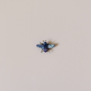 Violet Carpenter Bee Embroidered Pin